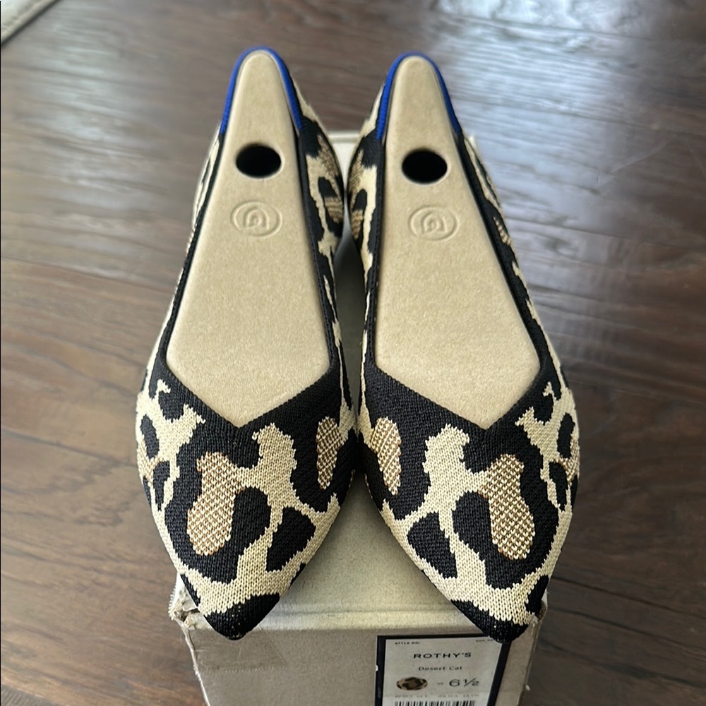 Rothy's Women's Leopard Print Flats